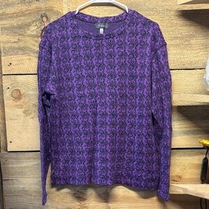 Ibex Crewneck Sweater - Purple